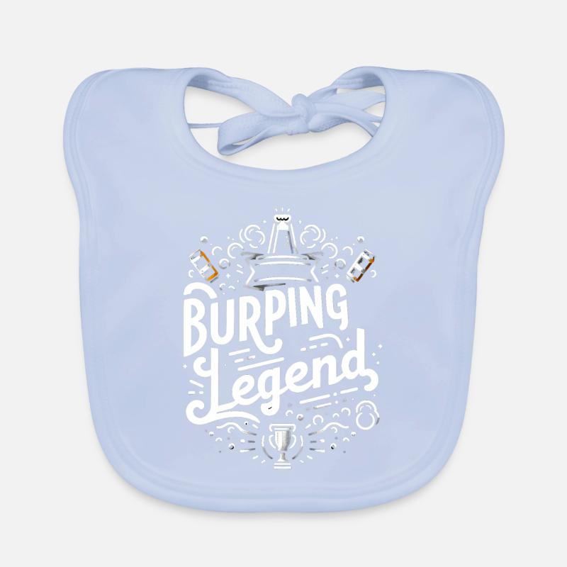 Burping Legend 11 Organic Baby Bibs