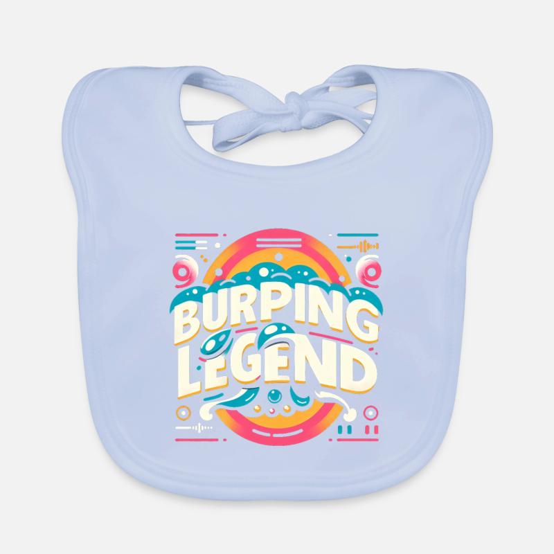 Burping Legend 14 Organic Baby Bibs