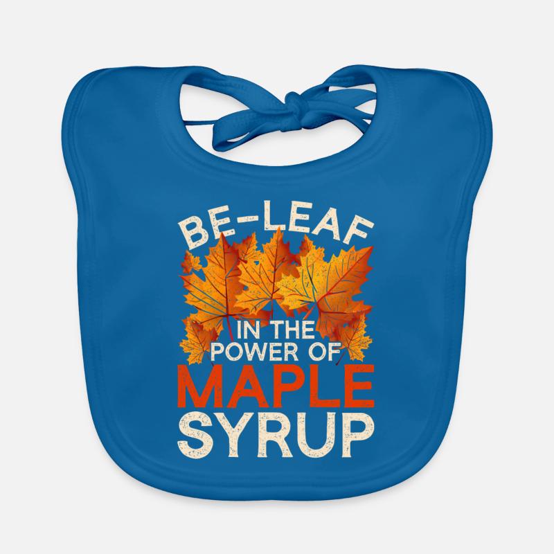 Maple Syrup Maple Sap Organic Baby Bibs