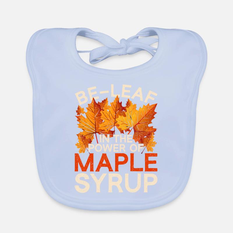 Maple Syrup Maple Sap Organic Baby Bibs