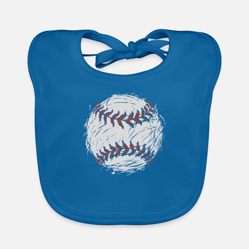 Baseball Baby Bio-Lätzchen