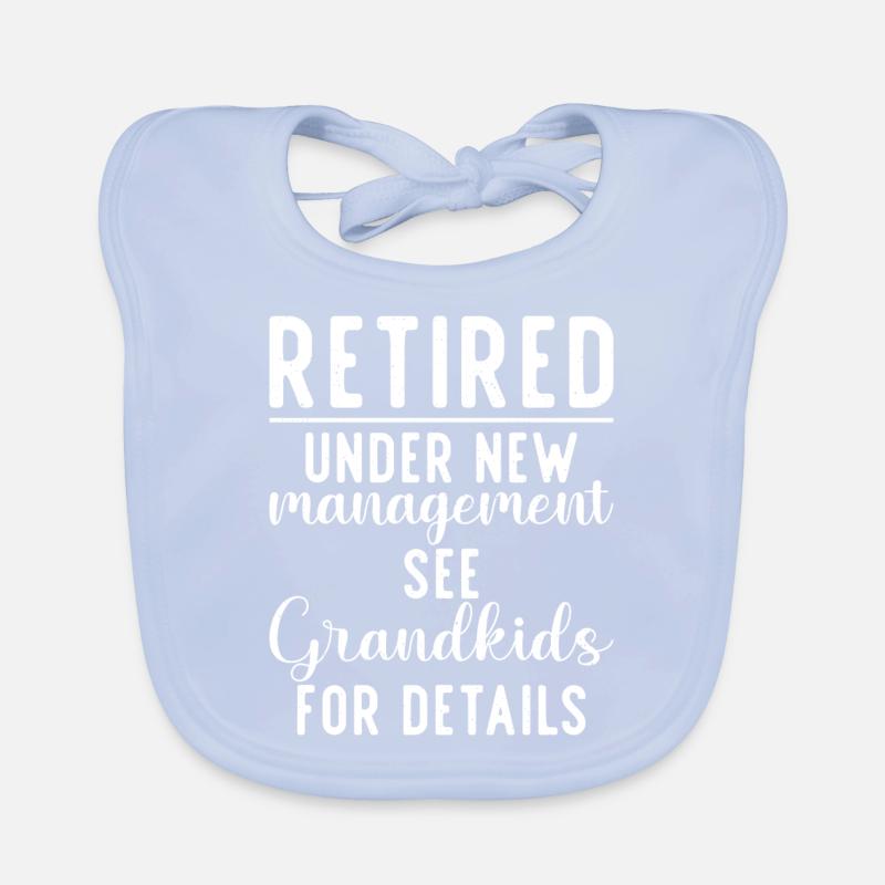Cadeaux de retraite Bavoir bio Bébé