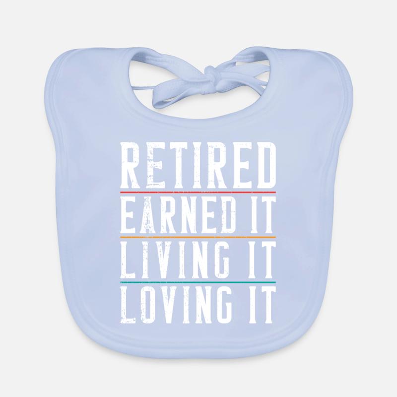 Cadeaux de retraite Bavoir bio Bébé
