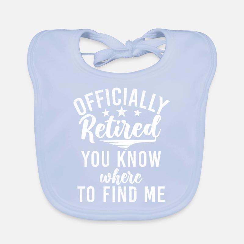 Cadeaux de retraite Bavoir bio Bébé