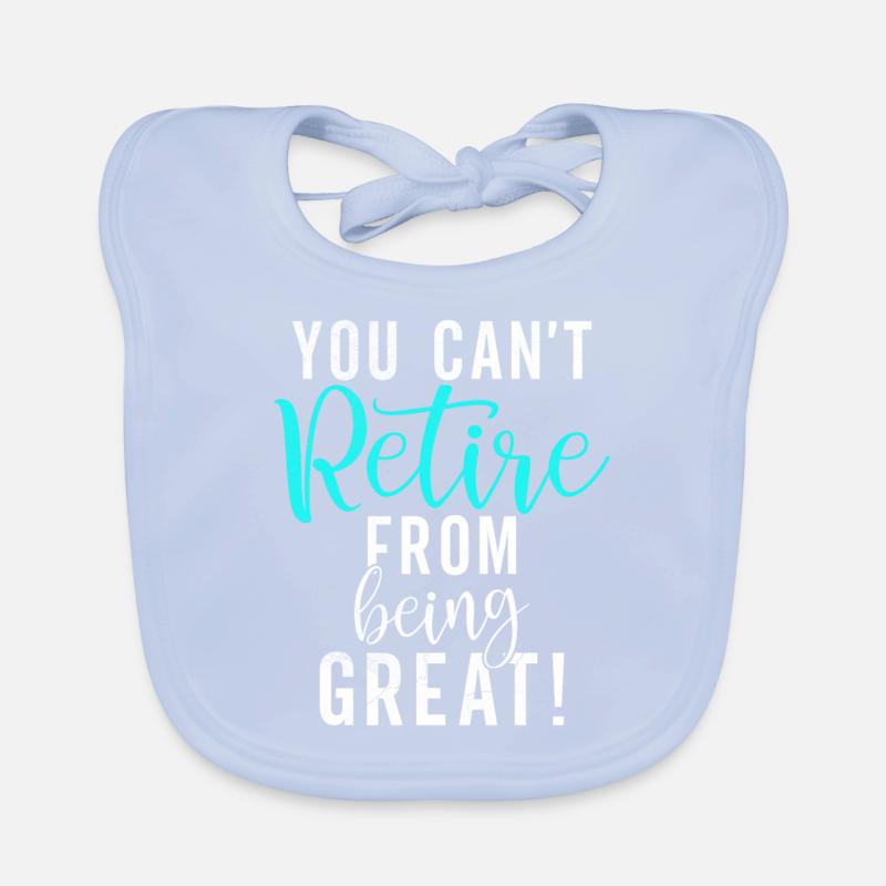 Cadeaux de retraite Bavoir bio Bébé