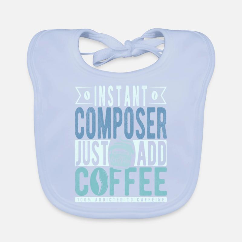 Instant Composer Il suffit d’ajouter du café Bavoir bio Bébé