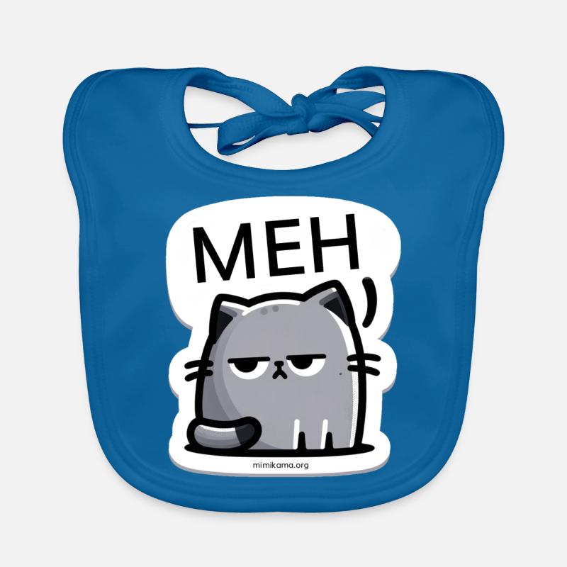 Mimikama MEH-Katze Baby Bio-Lätzchen