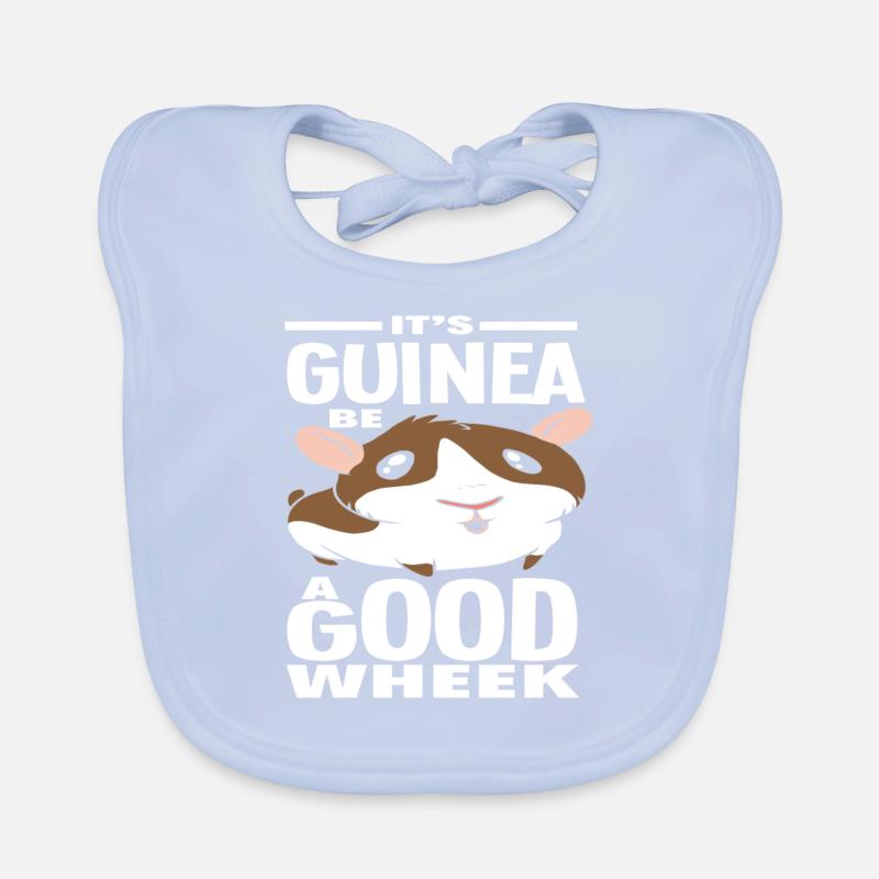 Cochon d’Inde Jeu de mots Bavoir bio Bébé