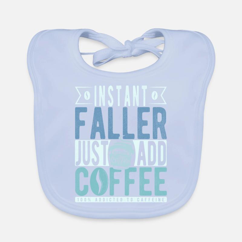 Instant Faller Il suffit d’ajouter du café Bavoir bio Bébé