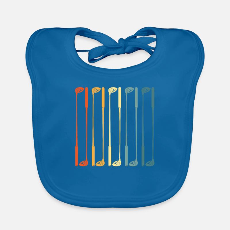 Golf Golfeurs Golfeurs Bavoir bio Bébé