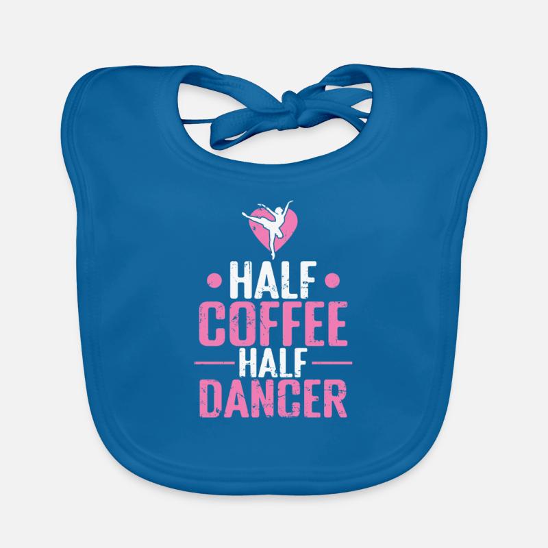 Moitié café, moitié danse ballet Bavoir bio Bébé