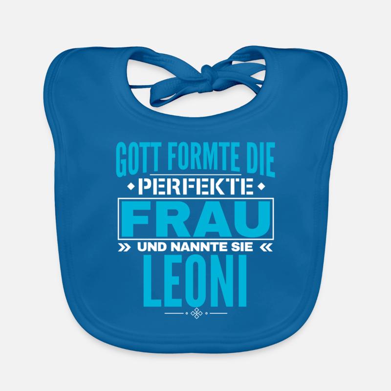 Conception du nom Leoni Bavoir bio Bébé