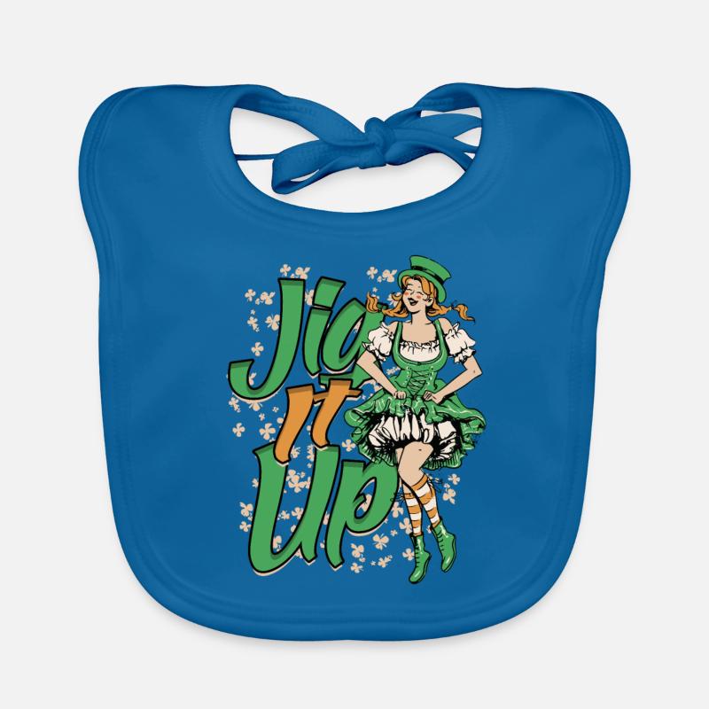 Irish Dance Irish Dance Feis Jig It Up Organic Baby Bibs