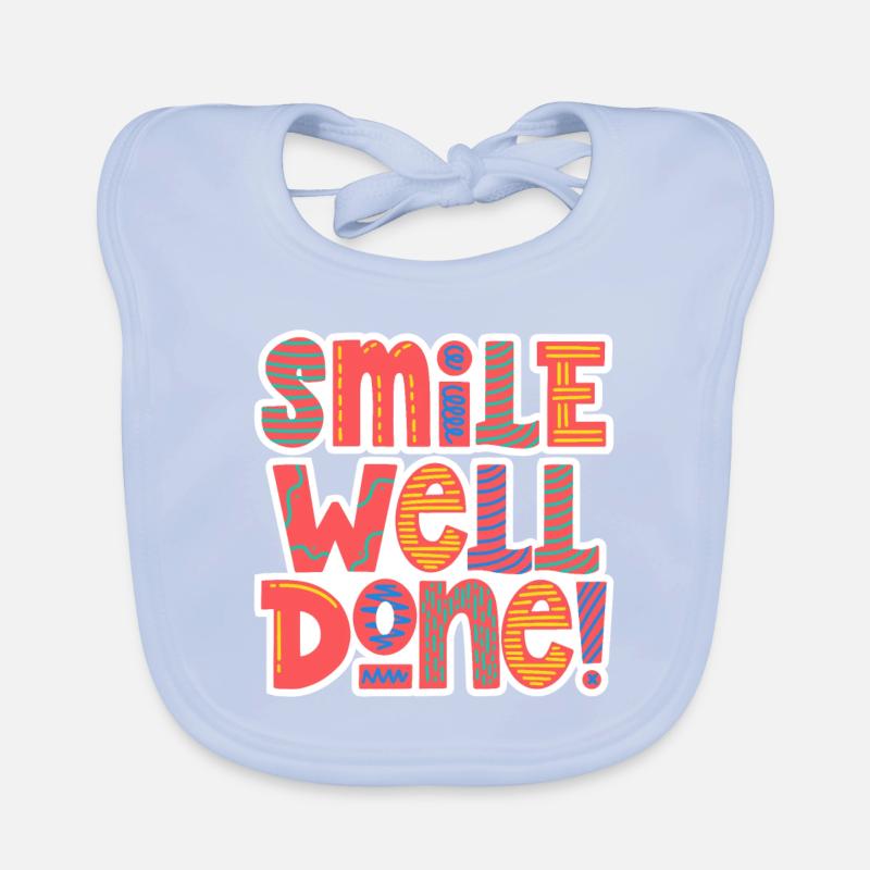Smile Well Done! Organic Baby Bibs
