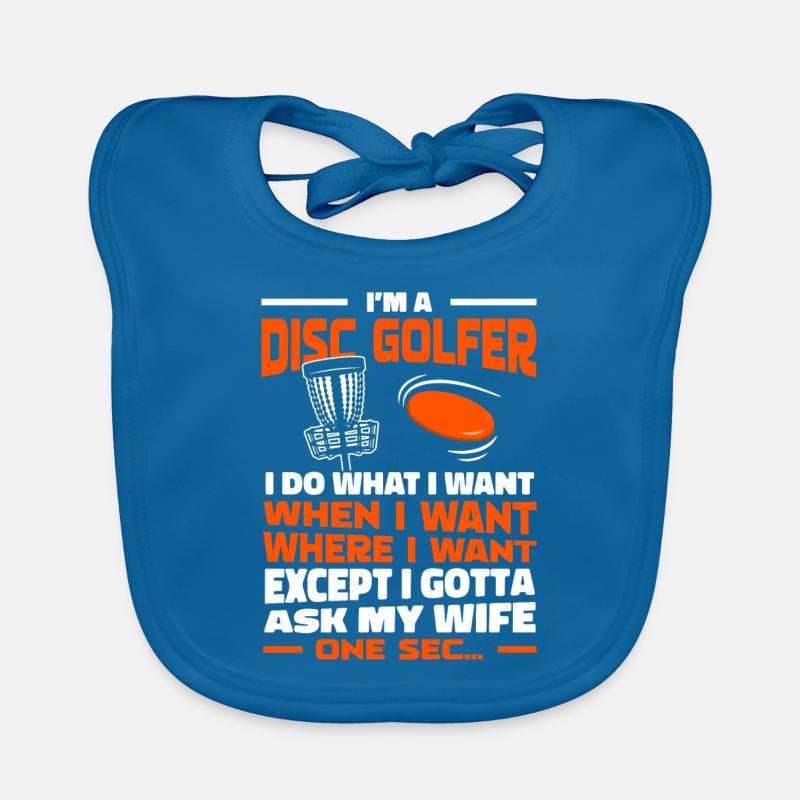 Frisbee Golf Disc Golf Baby Bio-Lätzchen