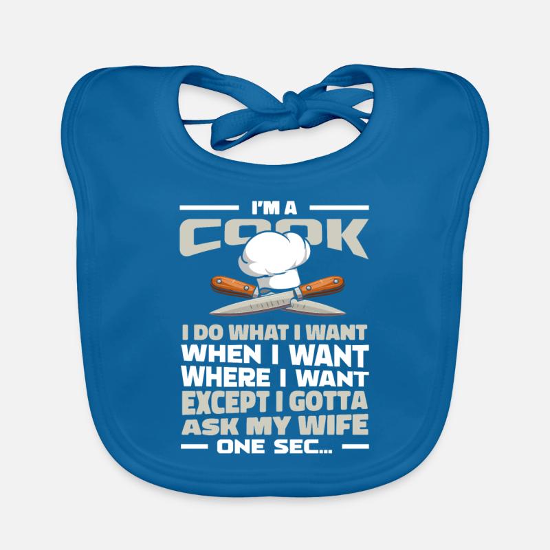 Cuisinier Cuisine Bavoir bio Bébé