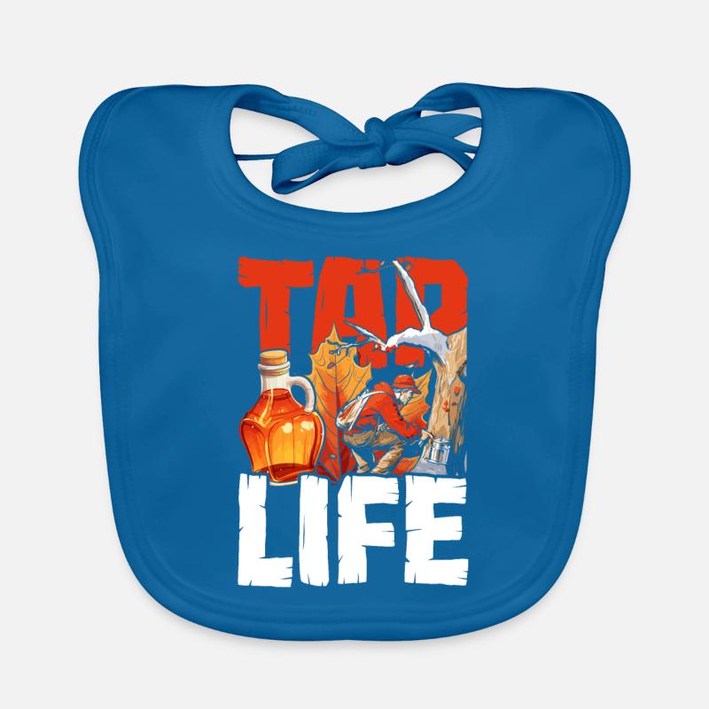 Maple Syrup Maple Tree Maple Sap Tap Life Organic Baby Bibs