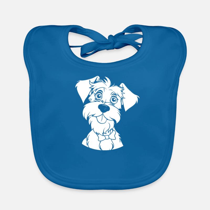 Schnauzer Bavoir bio Bébé