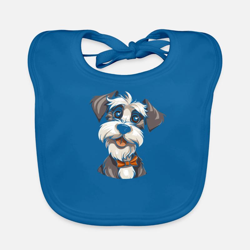 Schnauzer Bavoir bio Bébé