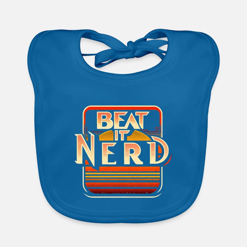Beat it Nerd 7 Organic Baby Bibs