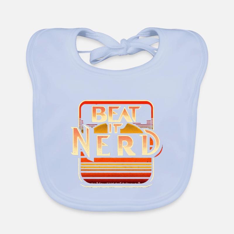 Beat it Nerd 7 Baby Bio-Lätzchen