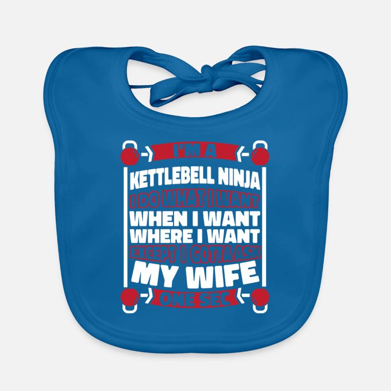 Kettlebell Bavoir bio Bébé