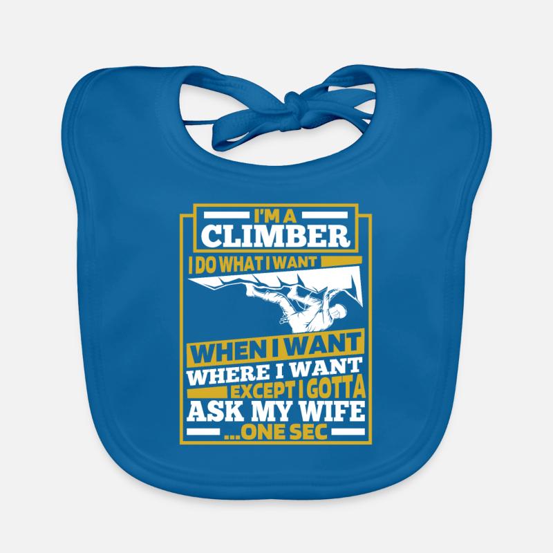 Climbing Climber Organic Baby Bibs