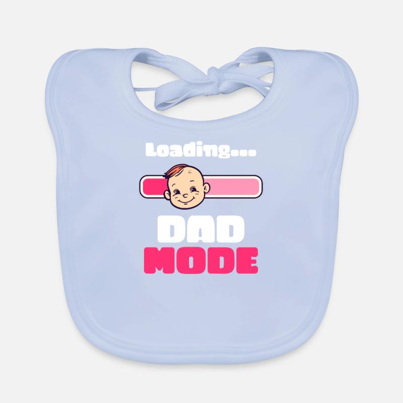 Future Dad lädt den Dad-Modus Baby Bio-Lätzchen