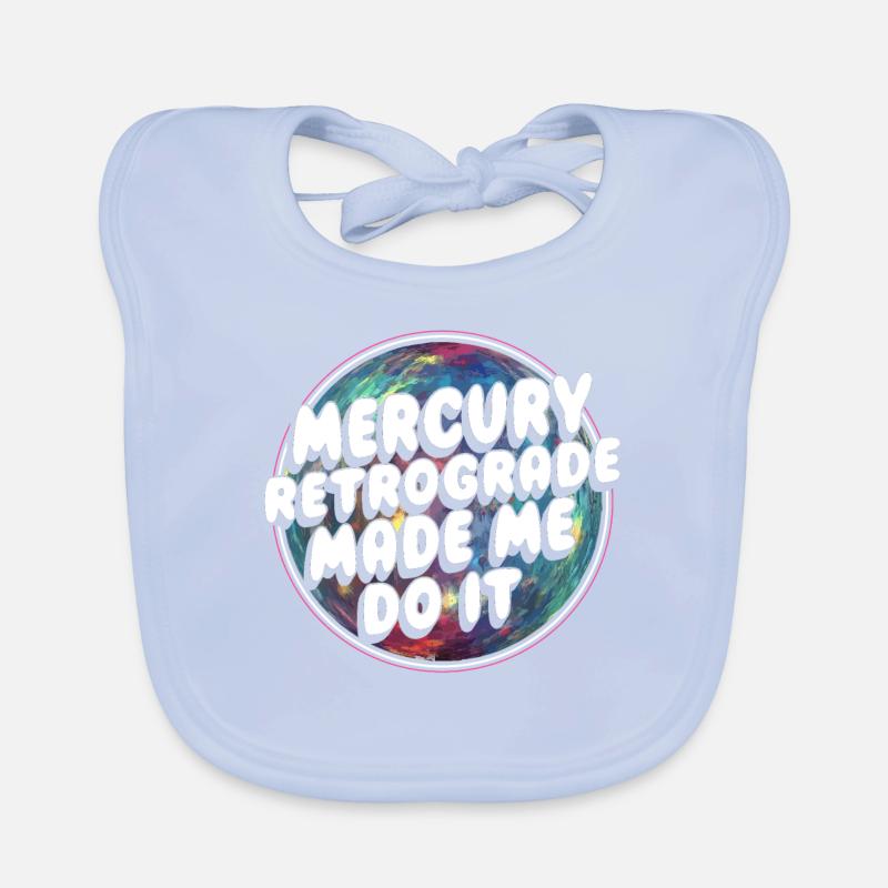 Astrologie rétrograde de Mercure Bavoir bio Bébé