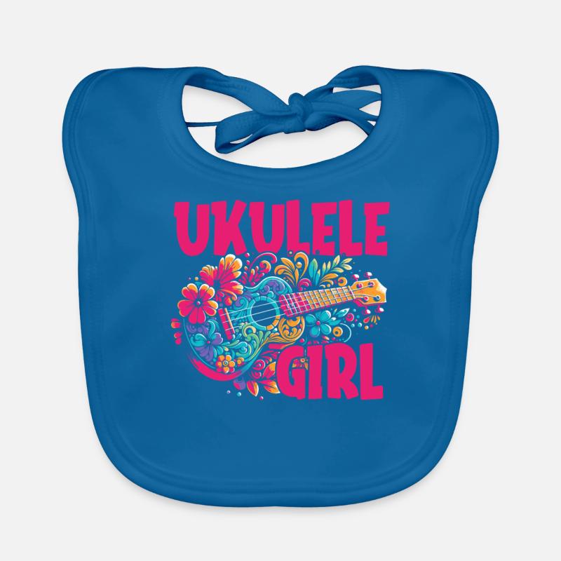 Ukulélé Ukulélé Fille Bavoir bio Bébé