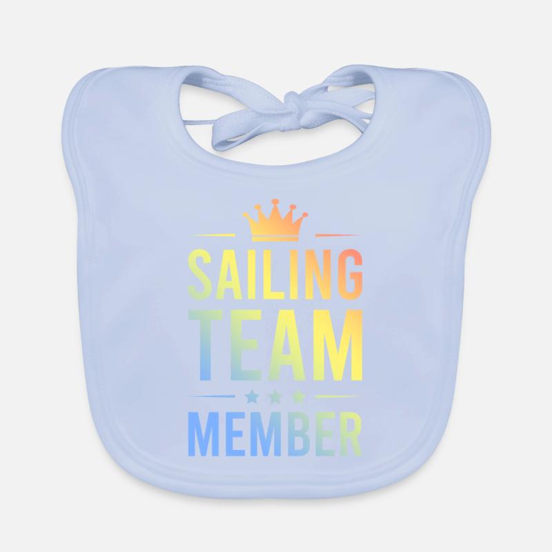 Sailing Team Bunt Organic Baby Bibs