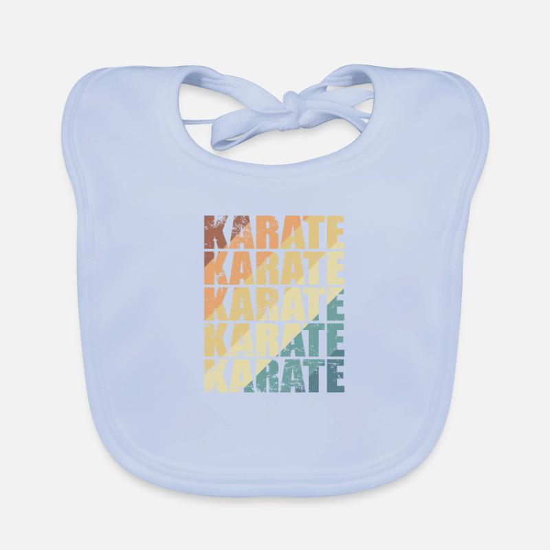 Karate Training Martial Arts Organic Baby Bibs