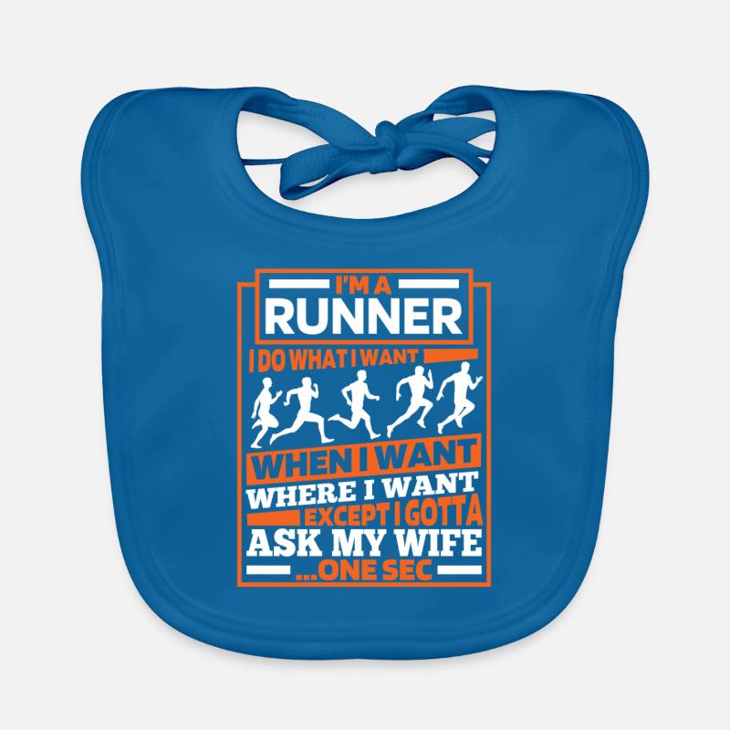 Runner Jogger Runner Running Bavoir bio Bébé