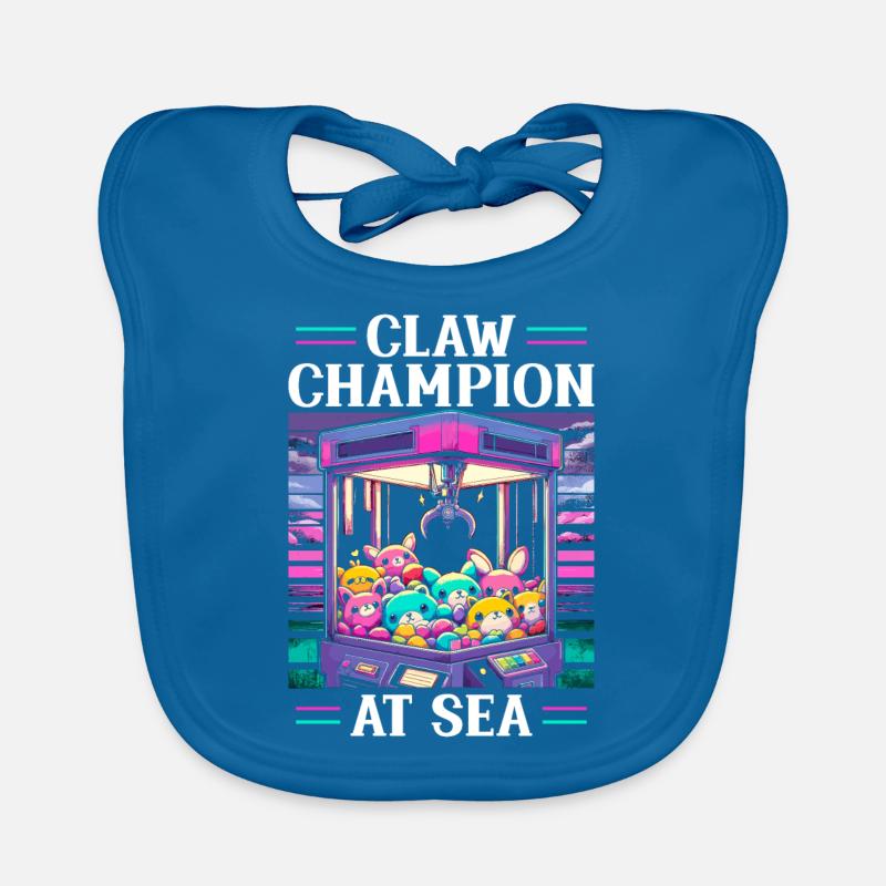 Automatic gripper Kraller Grapple Claw Champion At Sea Organic Baby Bibs