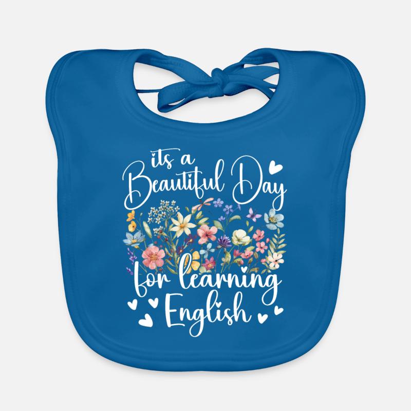 Professeur d’anglais Professeur Professeur d’anglais Bavoir bio Bébé