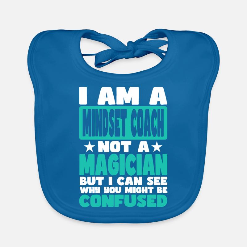 Mindset Coach Organic Baby Bibs