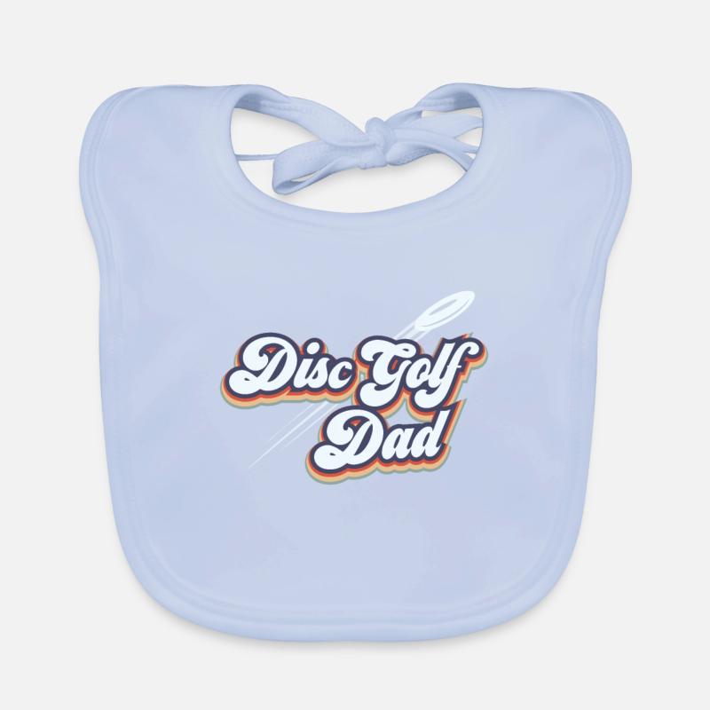 Disc Golf Papa Disc Golf Vater Disc Golf Eltern Baby Bio-Lätzchen