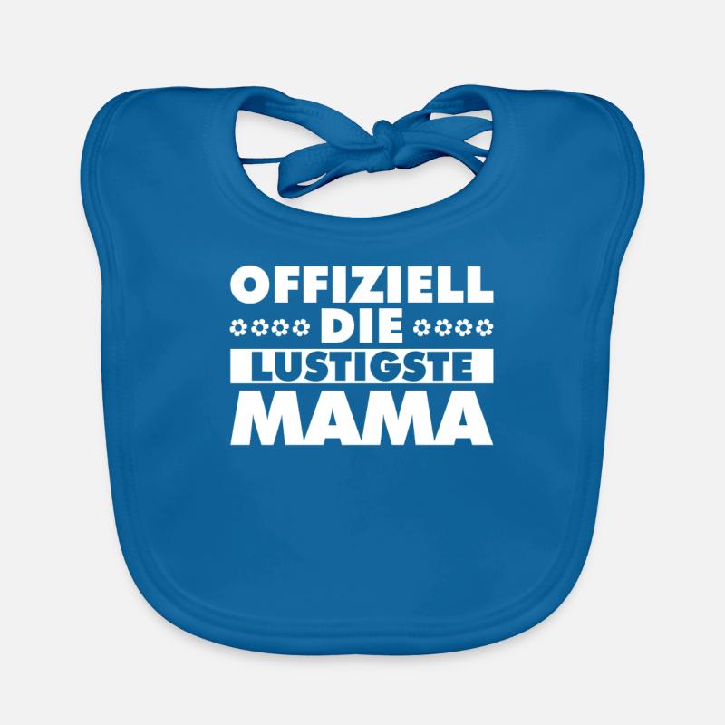Mama Mutter Maman La plus drôle Bavoir bio Bébé