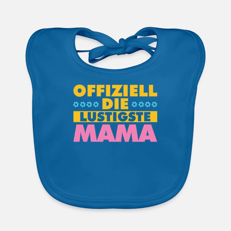 Mama Mutter Maman La plus drôle Bavoir bio Bébé