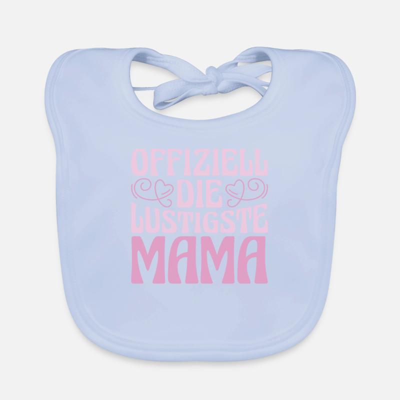Mama Mutter Funniest Mom Organic Baby Bibs