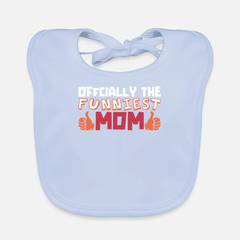 Mama Mutter Funniest Mom Organic Baby Bibs