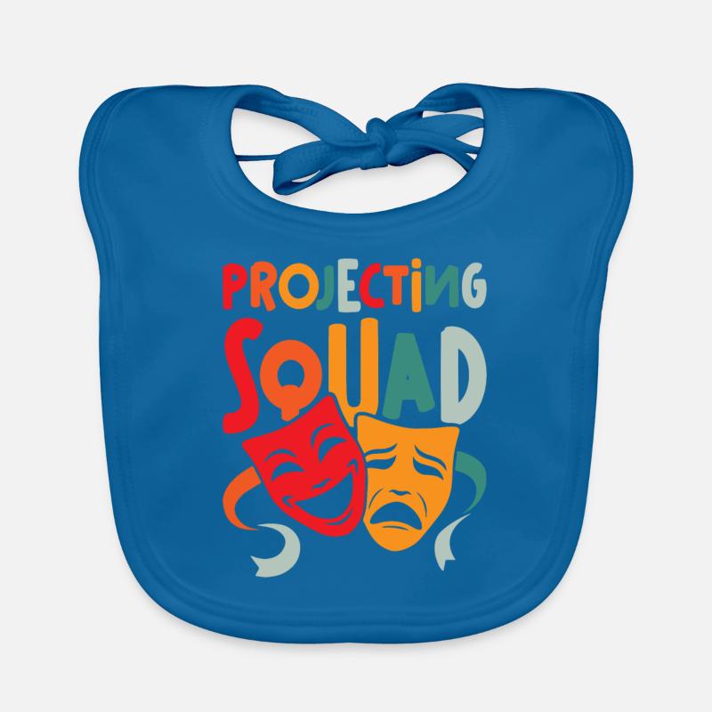 Acting Instructor Projecting Squad Organic Baby Bibs