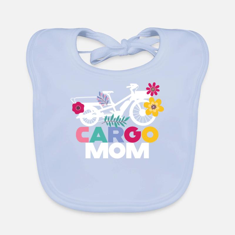 Cargo Mom Vélo Cargo Vélo Cargo Bavoir bio Bébé