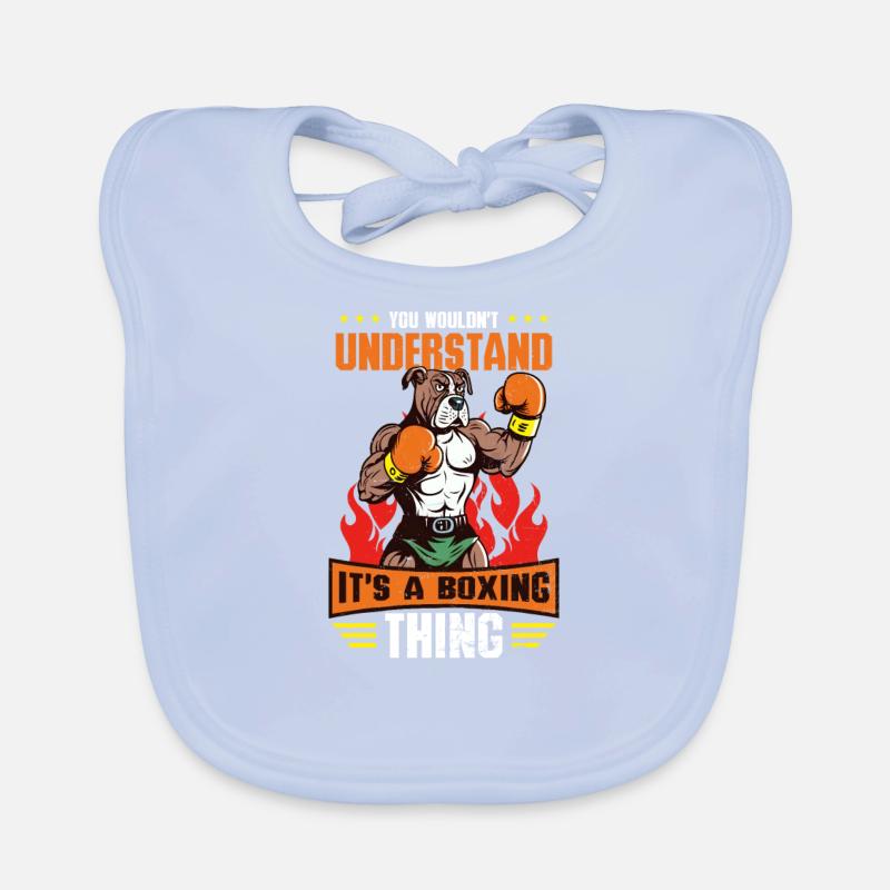 Boxe Un truc de boxe Bavoir bio Bébé