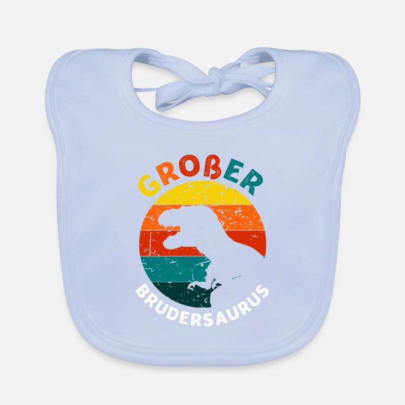 Ich Werde Ein Großer Bruder Baby Bio-Lätzchen