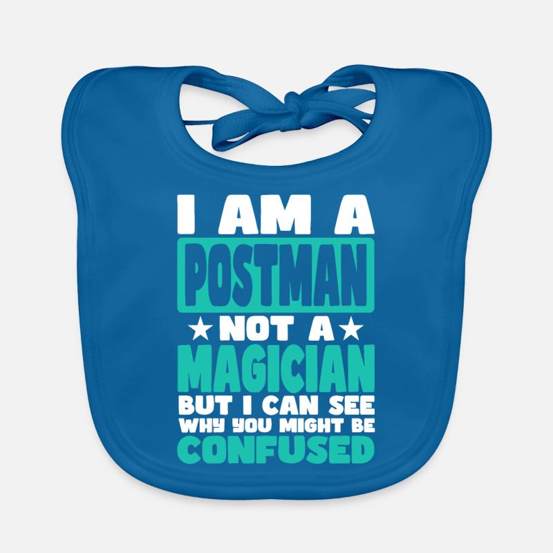 Postman Organic Baby Bibs