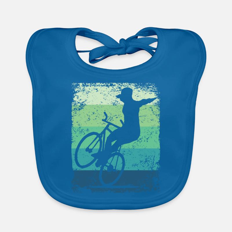 Kunstradfahren Kunstradfahrer Baby Bio-Lätzchen
