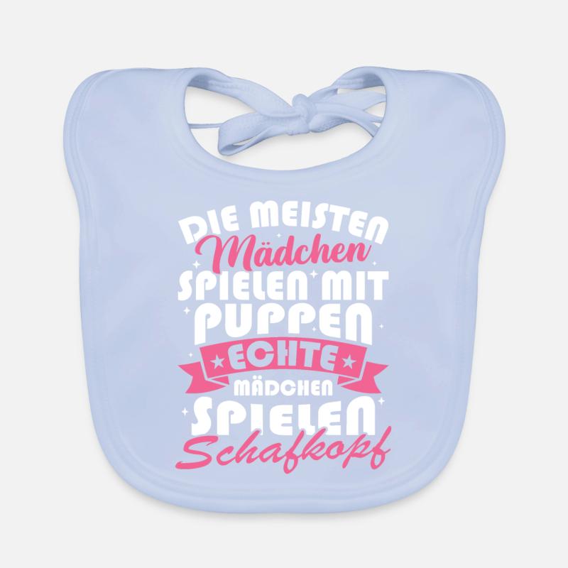Echte mädchen spielen schafkopf Schafkopfen Bavoir bio Bébé