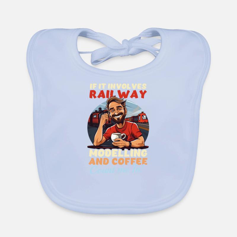 Modélisme ferroviaire Involes modelage café je suis dans Bavoir bio Bébé