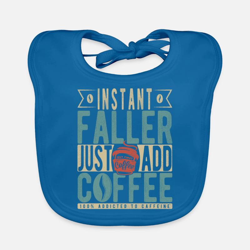 Instant Faller Il suffit d’ajouter du café Bavoir bio Bébé